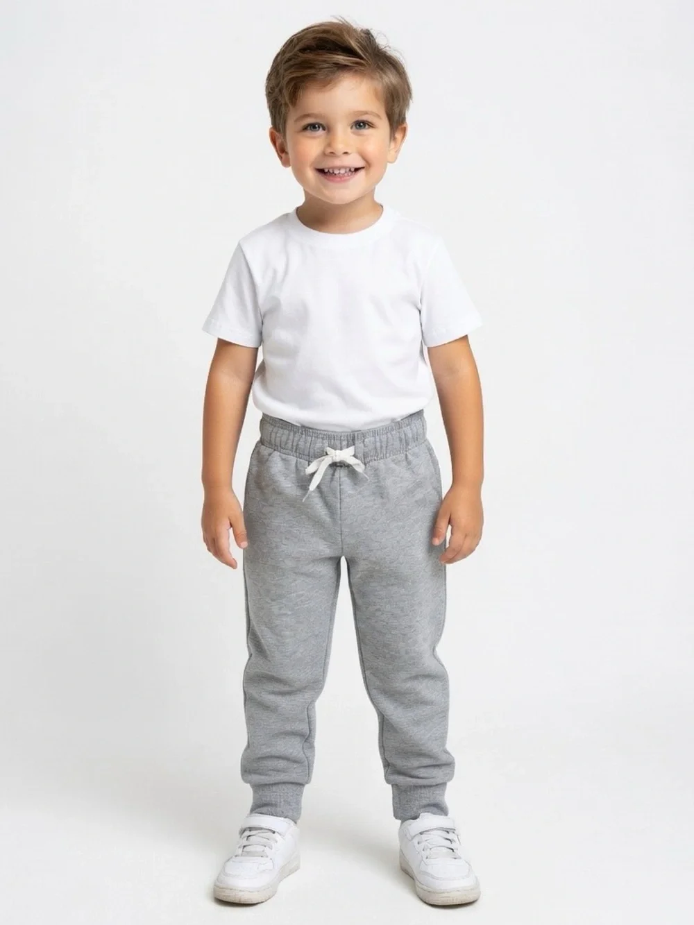 Carter's Light Gray Boys’ Sweatpants - Size 5/5A